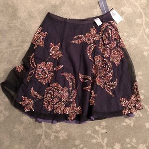 French connection sequin skirt